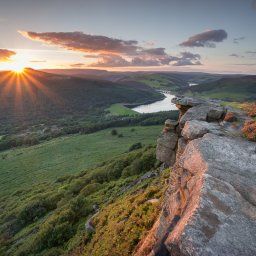Sunset At Bamford Edge