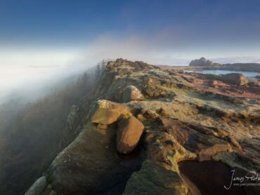 Doxey Pool in Staffordshire Peak District