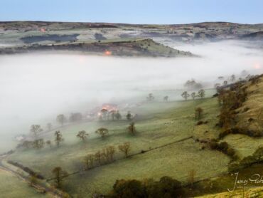Mist Lingering In The Upper Dove Valley