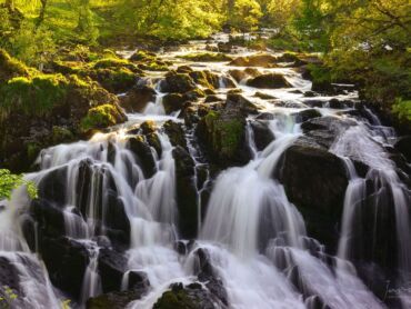 Swallow Falls near Betws-y-Coed north Wales
